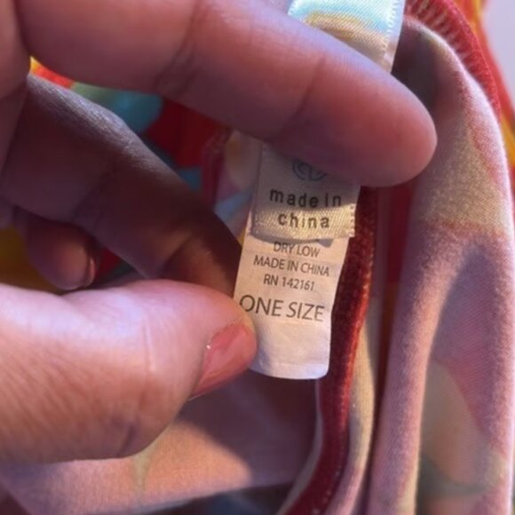 Lularoe Colorful Multi-Color Leggings Shapes Size OS EUC #M-355 - Picture 2 of 5